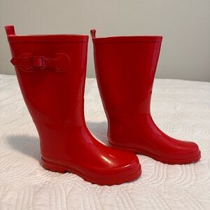 Red Rain Boots Women’s Sz. 7